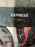 Express Chevron-herringbone Gray Active Pants Size 4 - photo 7