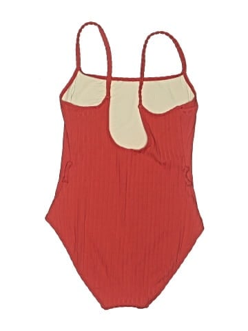 Solid & Striped One Piece Swimsuit (view 2)