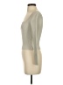 Babaton Ivory Long Sleeve Top Size XS - photo 5