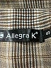 Allegra K 100% Polyester Plaid Gray Blazer Size S - photo 6
