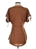 Assorted Brands Brown Short Sleeve Blouse Size S - photo 2