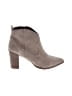 Steve Madden Gray Tan Ankle Boots Size 8 1/2 - photo 1