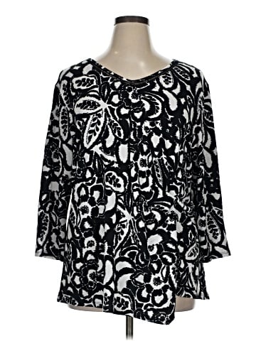 Ruby Rd. 3/4 Sleeve Blouse (view 1)