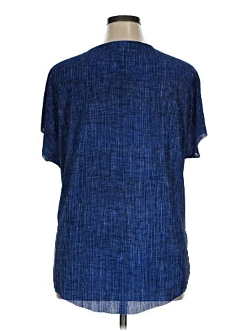 Dana Buchman Short Sleeve Blouse (view 2)