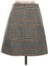 Assorted Brands Houndstooth Gray Casual Skirt Size S - photo 2