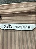 Zara 100% Polyester Stripes Tan Long Sleeve Blouse Size S - photo 7