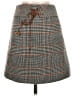 Assorted Brands Houndstooth Gray Casual Skirt Size S - photo 1
