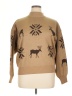 Obermeyer Graphic Tan Pullover Sweater Size XL - photo 1