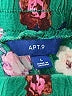 Apt. 9 100% Rayon Floral Green Shorts Size L - photo 4
