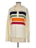 Woolrich Color Block Ivory Wool Pullover Sweater Size S - photo 1