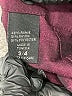 Express 100% Polyester Burgundy Formal Skirt Size 3 - 4 - photo 5