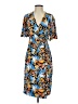 Kasper Tropical Blue Casual Dress Size S - photo 1