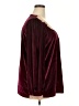 Unbranded Burgundy Long Sleeve Blouse Size 5X - photo 4