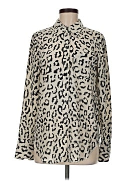 A.L.C. Long Sleeve Silk Top (view 1)