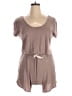 Albion Solid Brown Romper Size XL - photo 1