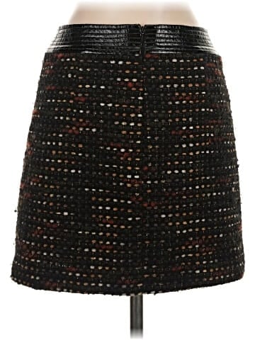 Veronica Beard Faux Leather Skirt (view 2)