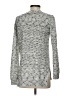 Madison Lilly Tweed Silver Pullover Sweater Size S - photo 2