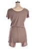 Albion Solid Brown Romper Size XL - photo 2