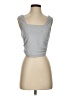 Shein Silver Sleeveless T-Shirt Size S - photo 1