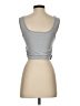 Shein Silver Sleeveless T-Shirt Size S - photo 2