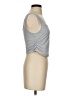 Shein Silver Sleeveless T-Shirt Size S - photo 4