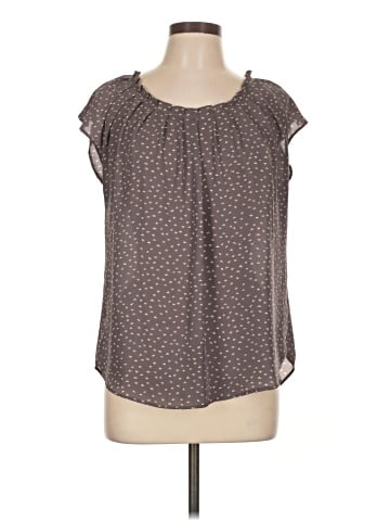 Lauren Conrad Short Sleeve Blouse (view 1)