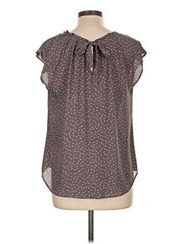 Lauren Conrad Short Sleeve Blouse (view 2)