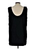 Zara 100% Polyester Black Sleeveless T-Shirt Size L - photo 2