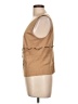 Max Studio 100% Polyester Tan Sleeveless Blouse Size L - photo 5