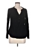 Universal Thread 100% Rayon Black Long Sleeve Blouse Size M - photo 1