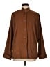 Coldwater Creek Solid Brown Coat Size M - photo 1