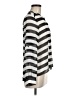 Collective Concepts 100% Polyester Stripes Gray Long Sleeve Blouse Size M - photo 4