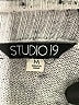 Studio 19 Color Block Silver Turtleneck Sweater Size M - photo 7