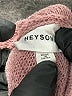 Heyson 100% Polyester Pink Cardigan Size M - photo 7