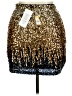 Unbranded 100% Polyester Gold Casual Skirt Size XL - photo 2