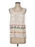 Leifnotes 100% Polyester Ivory Tank Top Size 0 - photo 1