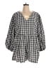 ASOS Design Checkered-gingham Gray Romper Size 16 - photo 1