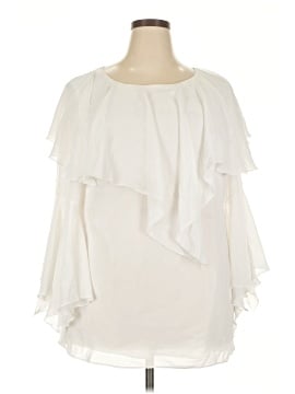 Roaman's 3/4 Sleeve Blouse (view 1)