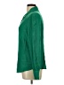 MNG Green Long Sleeve Blouse Size 10 - photo 5