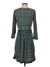 Max Studio Print Green Casual Dress Size S - photo 2