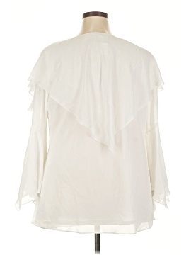 Roaman's 3/4 Sleeve Blouse (view 2)