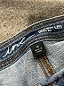 Inc Denim Solid Blue Jeans Size 14 - photo 7