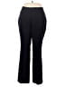 Liz Claiborne Solid Black Dress Pants Size 12 - photo 1