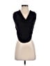 Shein Black Sleeveless T-Shirt Size 2 - photo 1