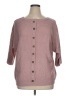 Timing 100% Acrylic Pink Cardigan Size 1X - photo 1