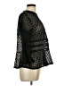 Hazel Black 3/4 Sleeve Blouse Size L - photo 4