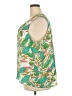 Rose + Olive Green Sleeveless Blouse Size 3X - photo 5