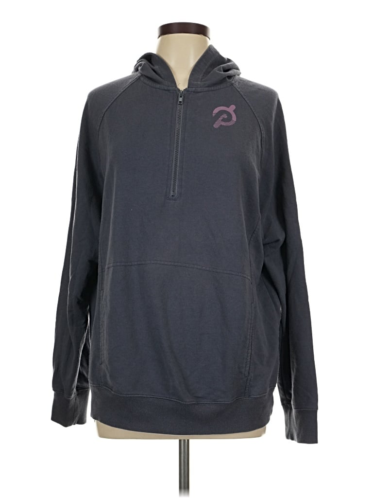 Pre-owned Peloton Pullover Hoodie In Gray