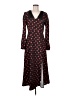 Rihoas 100% Polyester Polka Dots Black Casual Dress Size M - photo 1