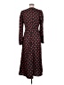 Rihoas 100% Polyester Polka Dots Black Casual Dress Size M - photo 2
